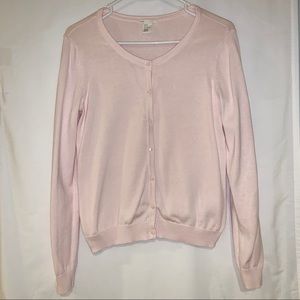 H&M Cardigan Size Medium in Pink/Blush